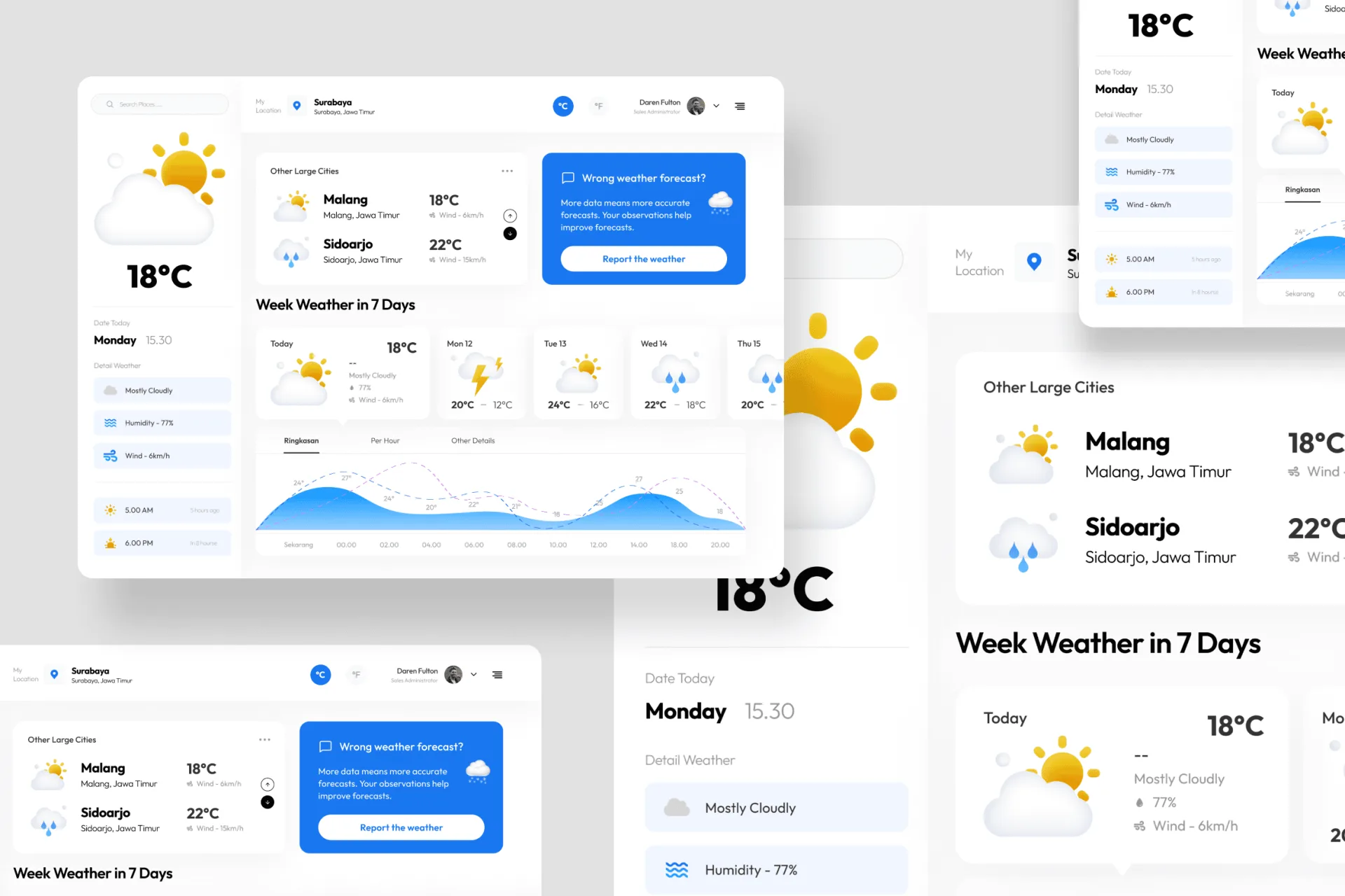 WeathrCo forecast detail screen